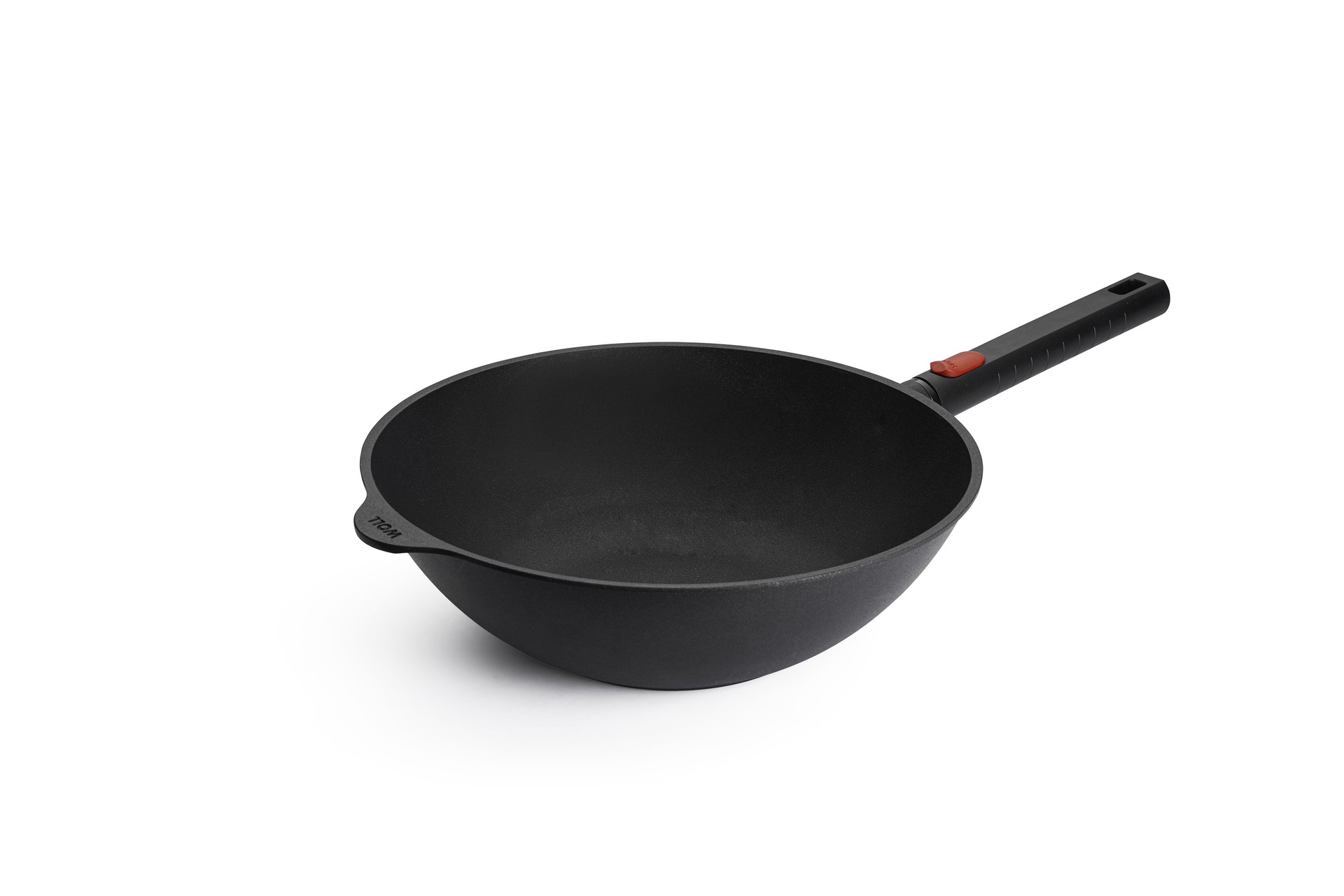 11030LCI_3Quarter_3000x2000 Eco Logic QXR Guss-Wok | Stiel - Abnehmbar | Alle Herdarten inkl. Induktion | 30 cm