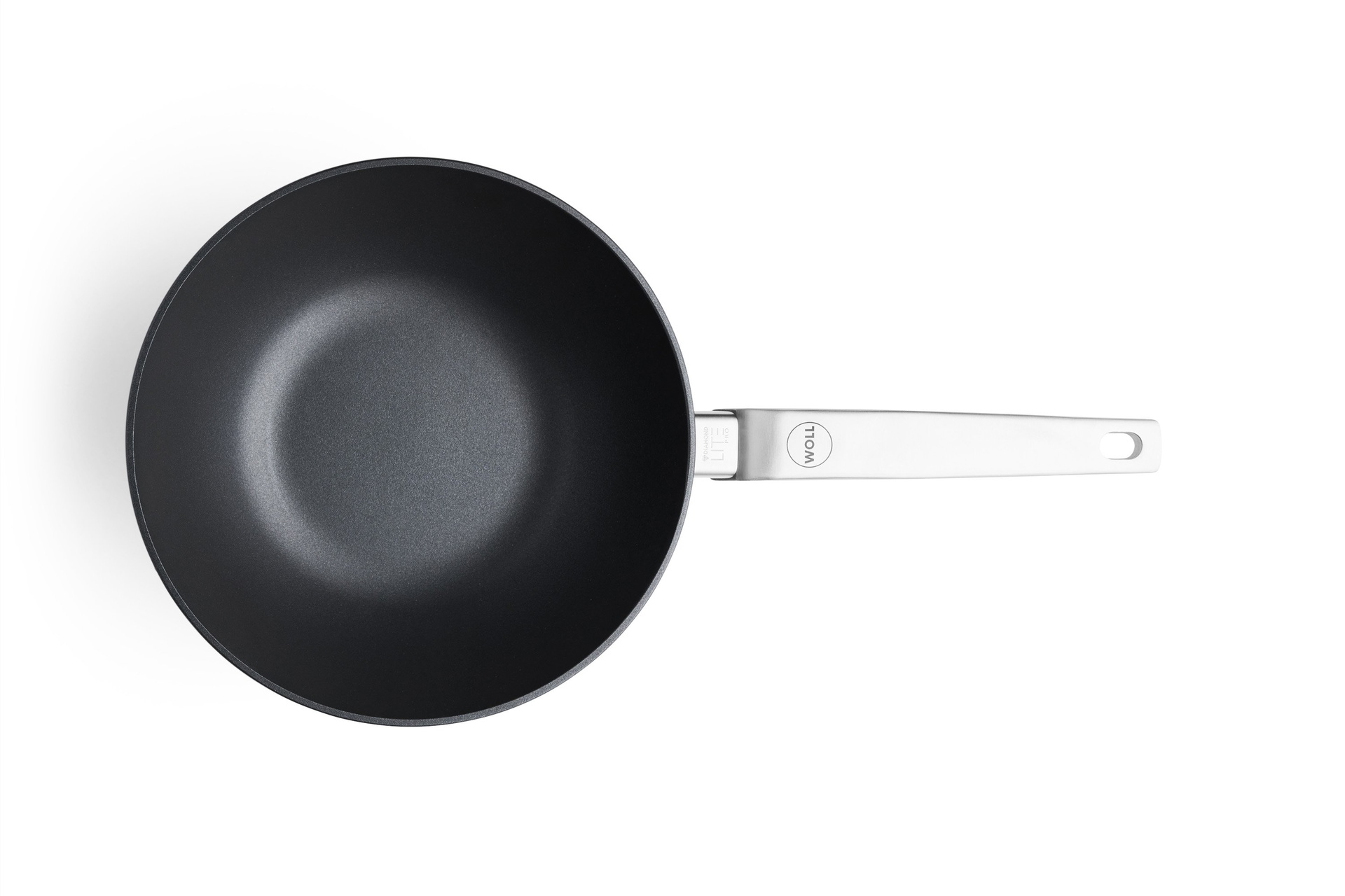 21026DLPI_Overhead Diamond Lite Pro Guss-Wok- und Rührpfanne Draufsicht