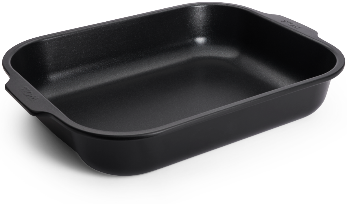 Die Bratreine der Serie Roast it in der drei Seitenansicht.