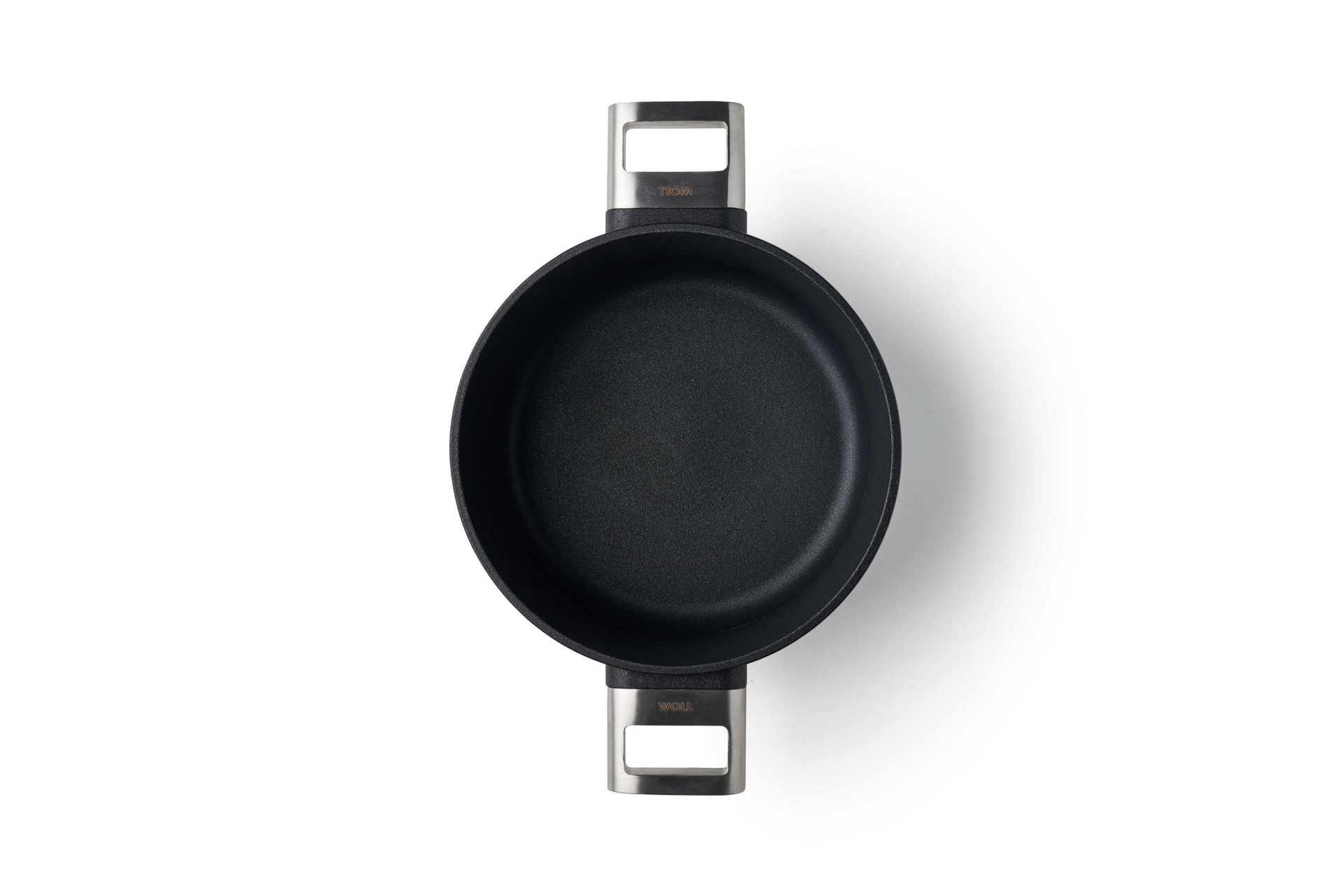 Logic XR Gusstopf, mit Deckel Draufsicht | Edelstahl Griff | 20cm | Alle Herdarten inkl. Induktion