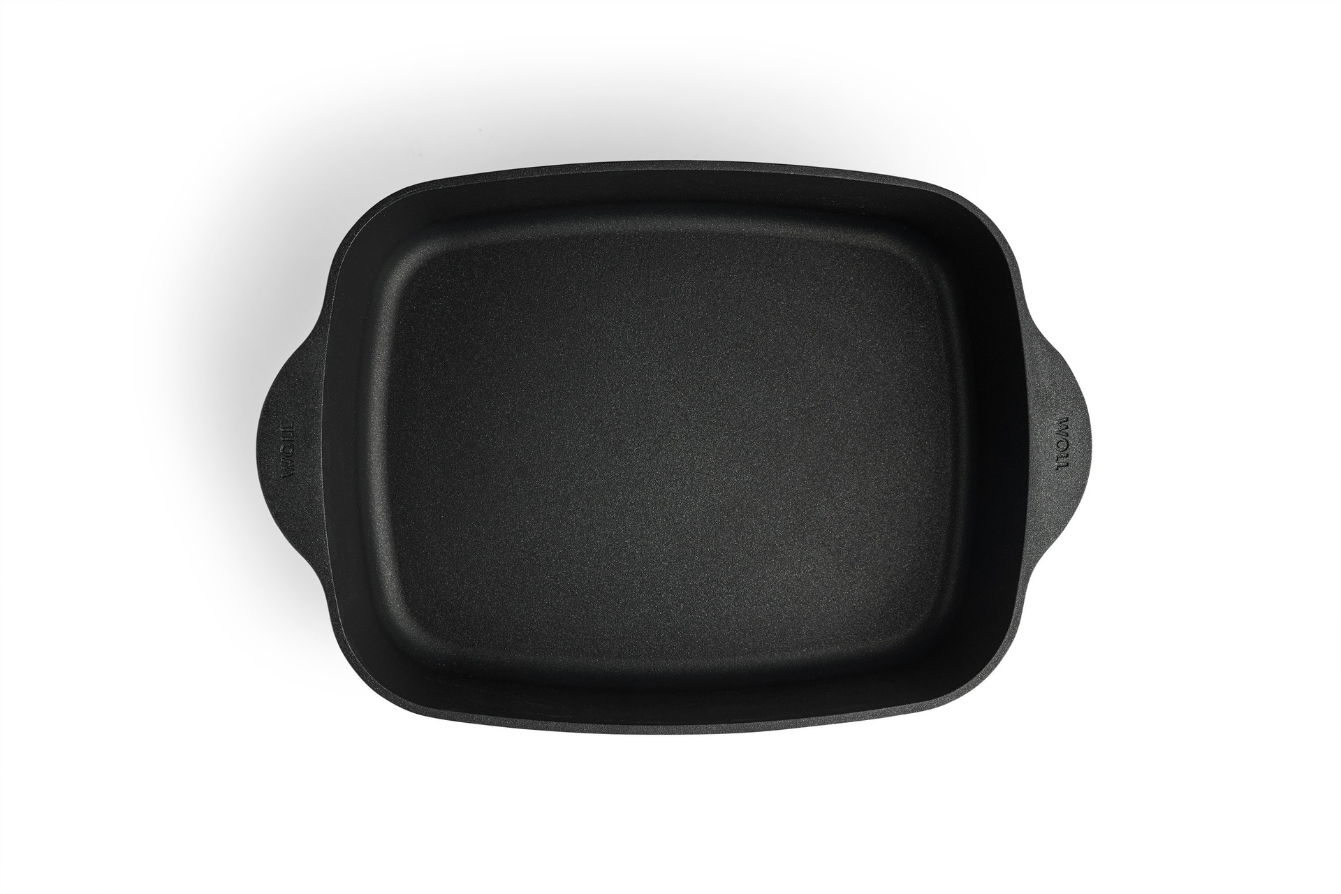 3326LCI_Overhead-1 Logic XR Gussbräter mit Silikongriffen Draufsicht