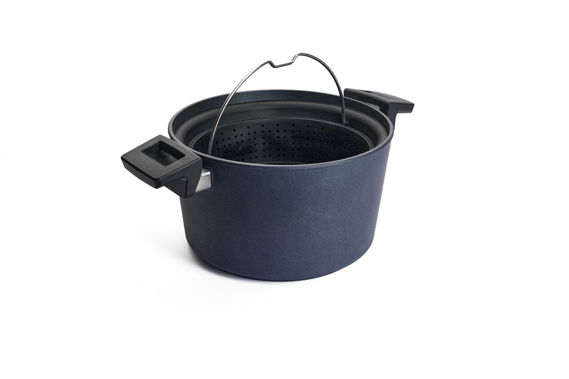 124-1DAL_124-1DALI_3Quarter Diamond Active Lite Guss-Topf mit Siebeinsatz