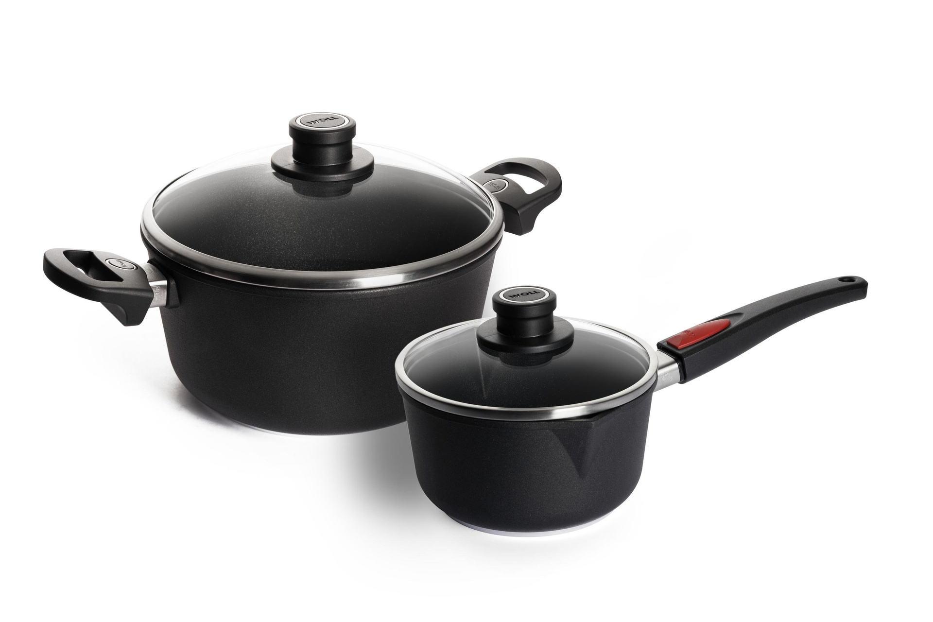 Titan Best Topf-Set, 4-tlg., Ø 24 + 18 cm Titan Best Topf-Set, 4-tlg.