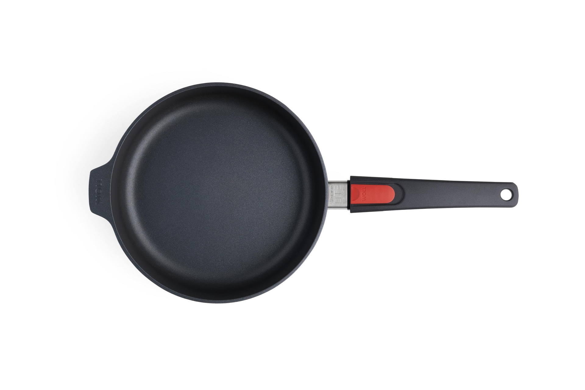 Diamond Lite Guss-Hochrandpfanne Draufsicht | Stiel - Abnehmbar | 24cm | Ceran, Gas, Elektro, Halogen