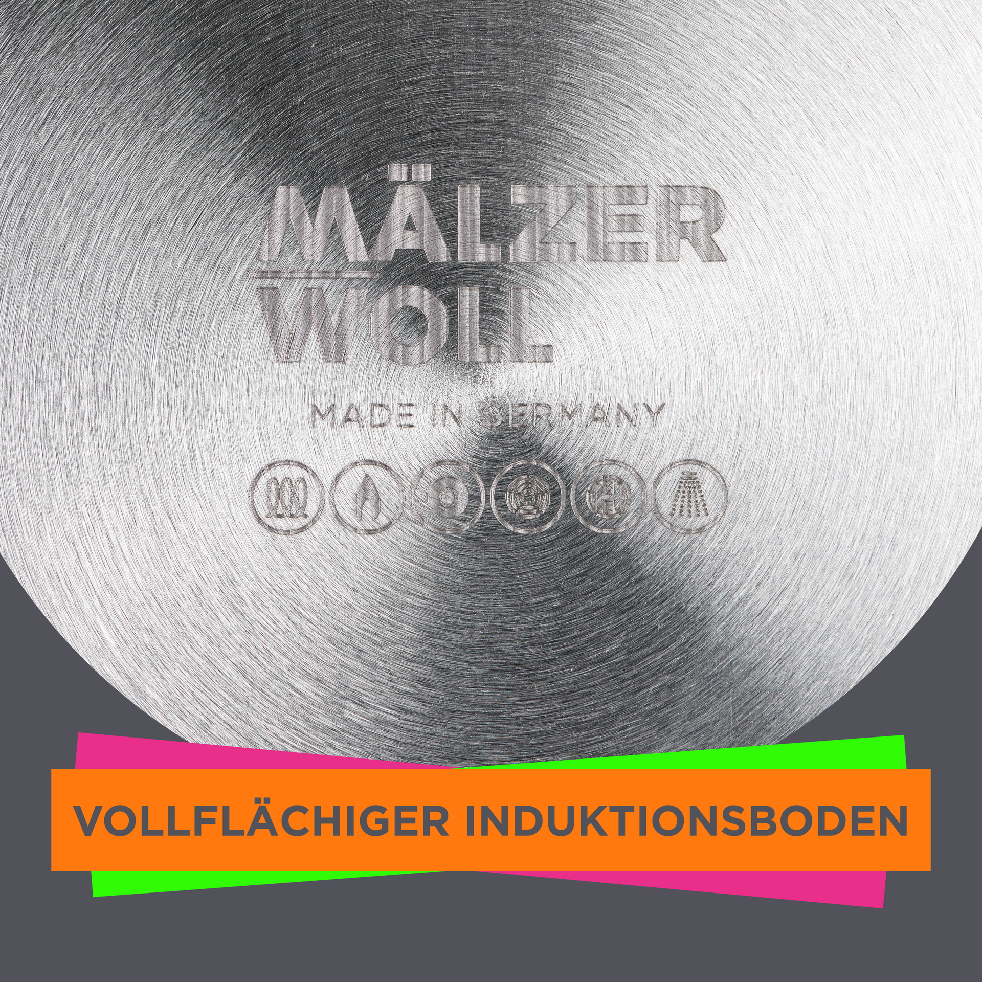 MÄLZERxWOLL Guss-Flachpfannne