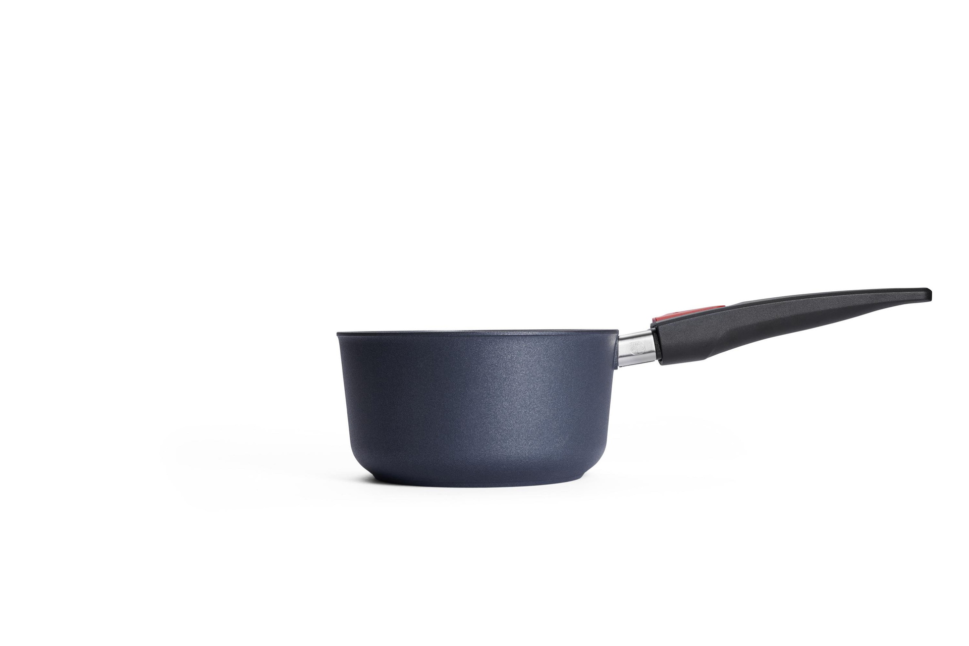 1918DPS_1918DPI_Profile Diamond Lite Guss-Stieltopf Seitenansicht | Stiel - Abnehmbar | 18cm | Ceran, Gas, Elektro, Halogen