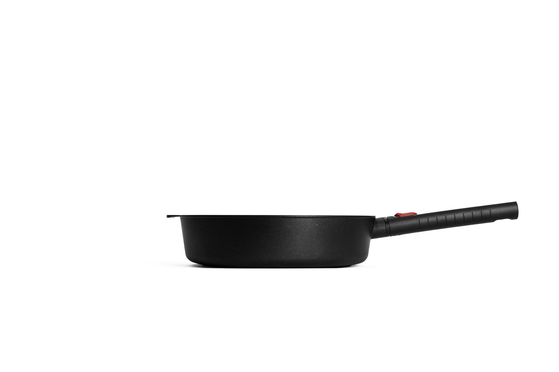 1728LCI_Profile Logic XR Guss-Hochrandpfanne Seitenansicht | Phenolik - Abnehmbar | Alle Herdarten inkl. Induktion | 28cm