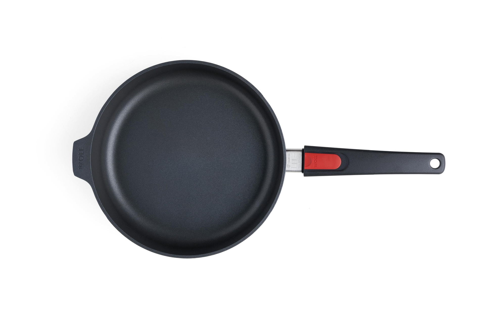Diamond Lite Guss-Hochrandpfanne Draufsicht | Stiel - Abnehmbar | Alle Herdarten inkl. Induktion | 26cm