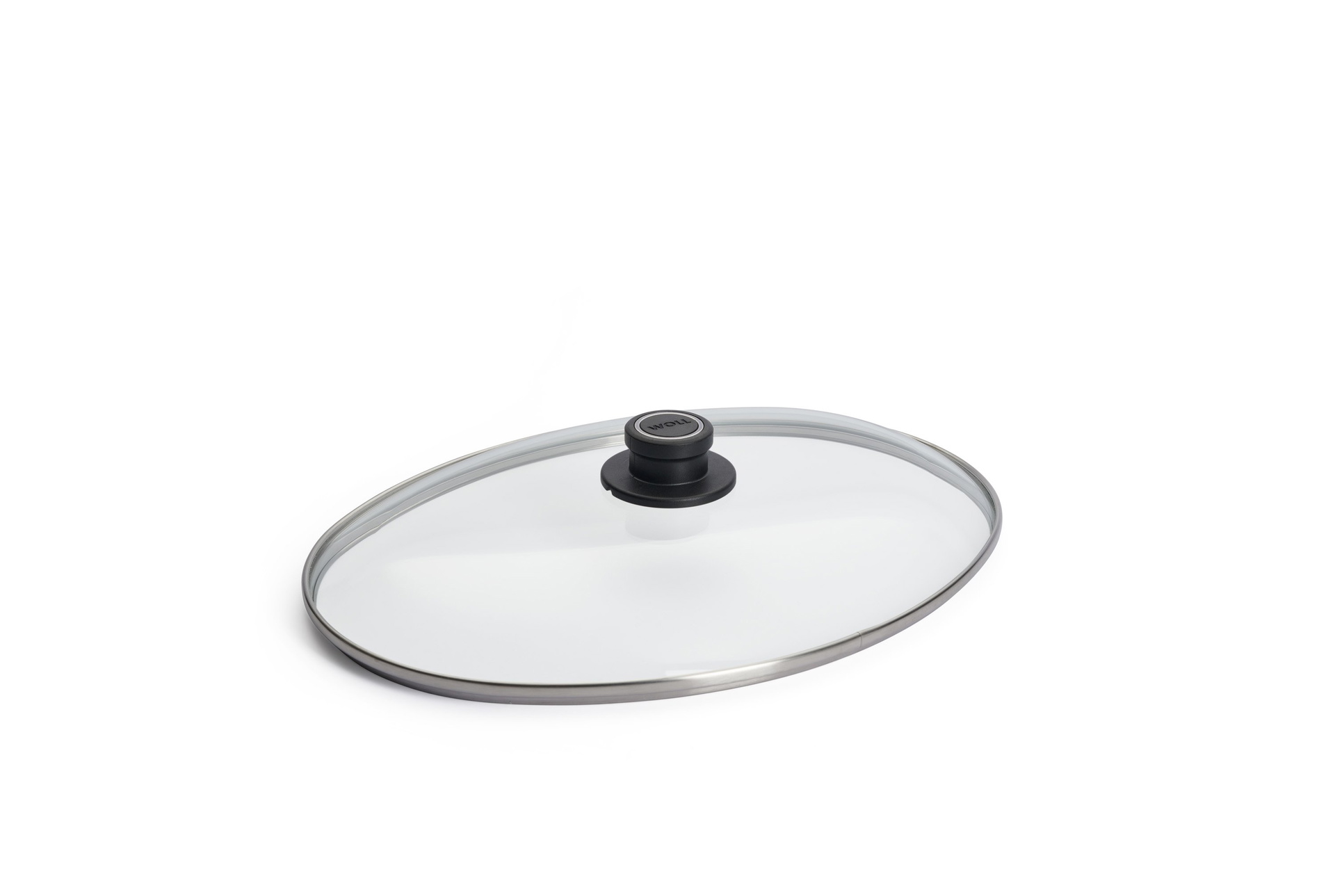 Sicherheitsglasdeckel, oval | 38x28,4cm