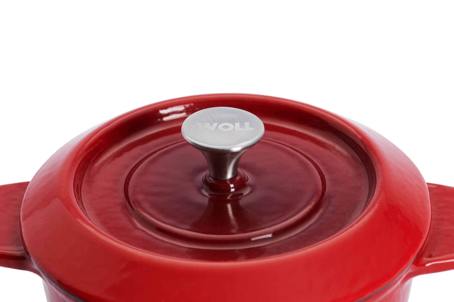 110CI-010_Lid_Detail Iron Guss-Kasserolle, 24 x 24 cm, und 2 Guss-Mini-Kasserollen Detailansicht