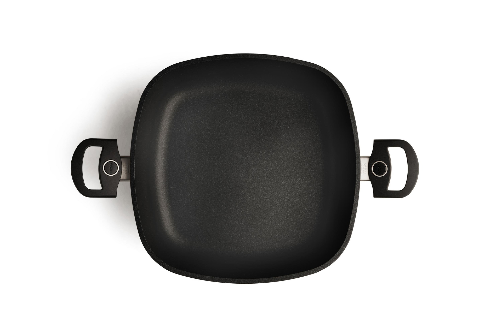 Titan Best Guss-Kasserolle, viereckig Draufsicht | Ceran, Gas, Elektro, Halogen | 28x28cm