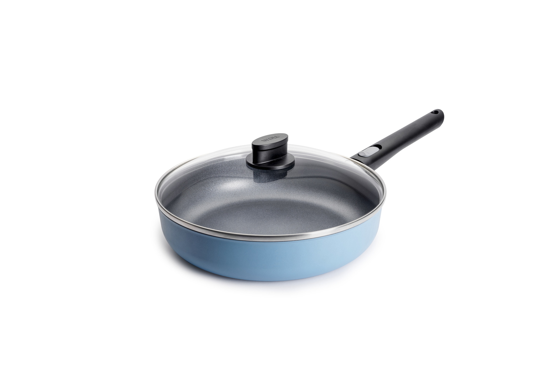 Ecolour Hochrandpfanne mit Deckel, Ø 28 cm Ecolour Hochrandpfanne mit Deckel, Ø 28 cm