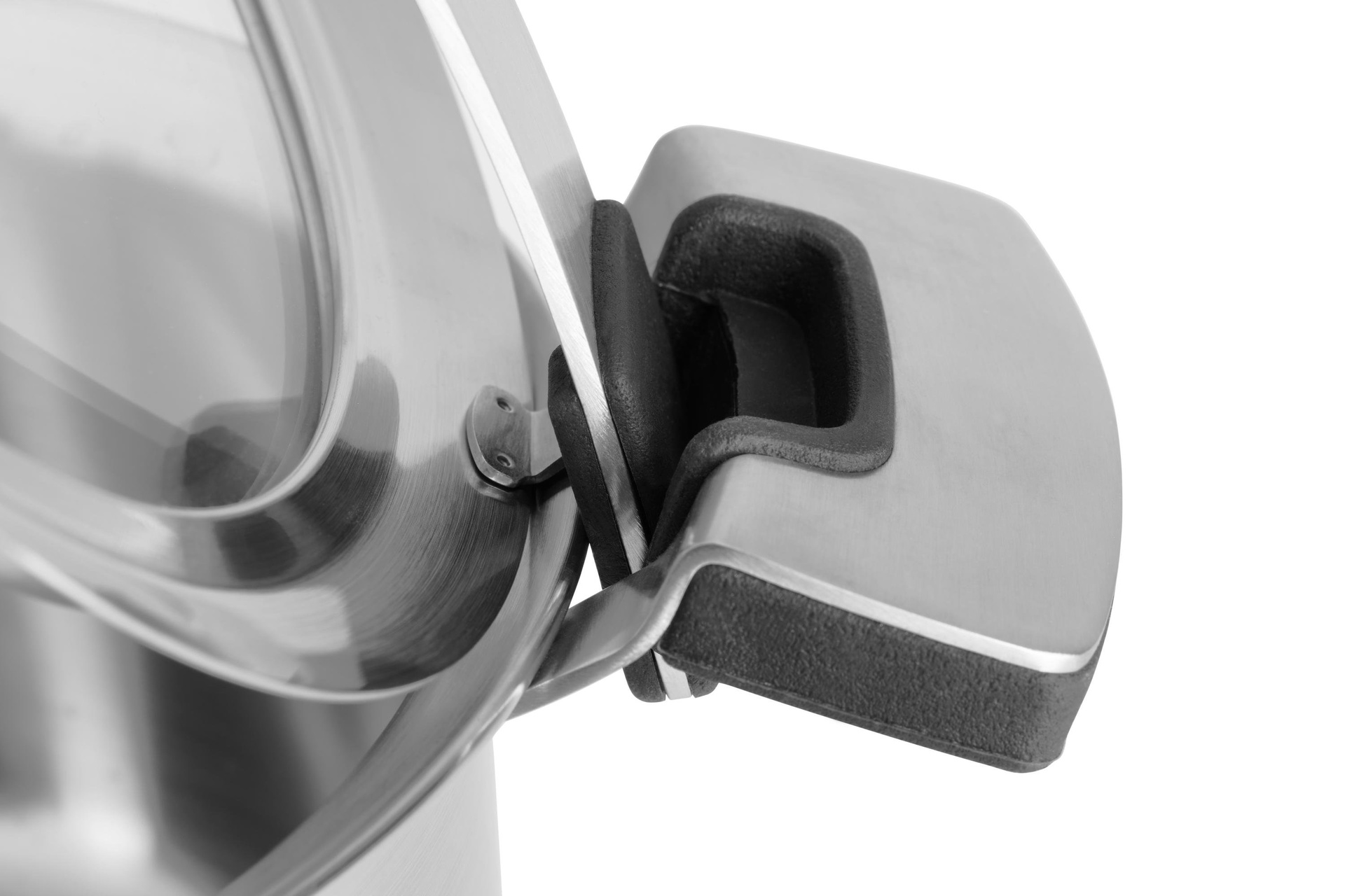 124CO_Lid_Handle_Detail Concept Pro Kochtopf mit Deckel Detailansicht