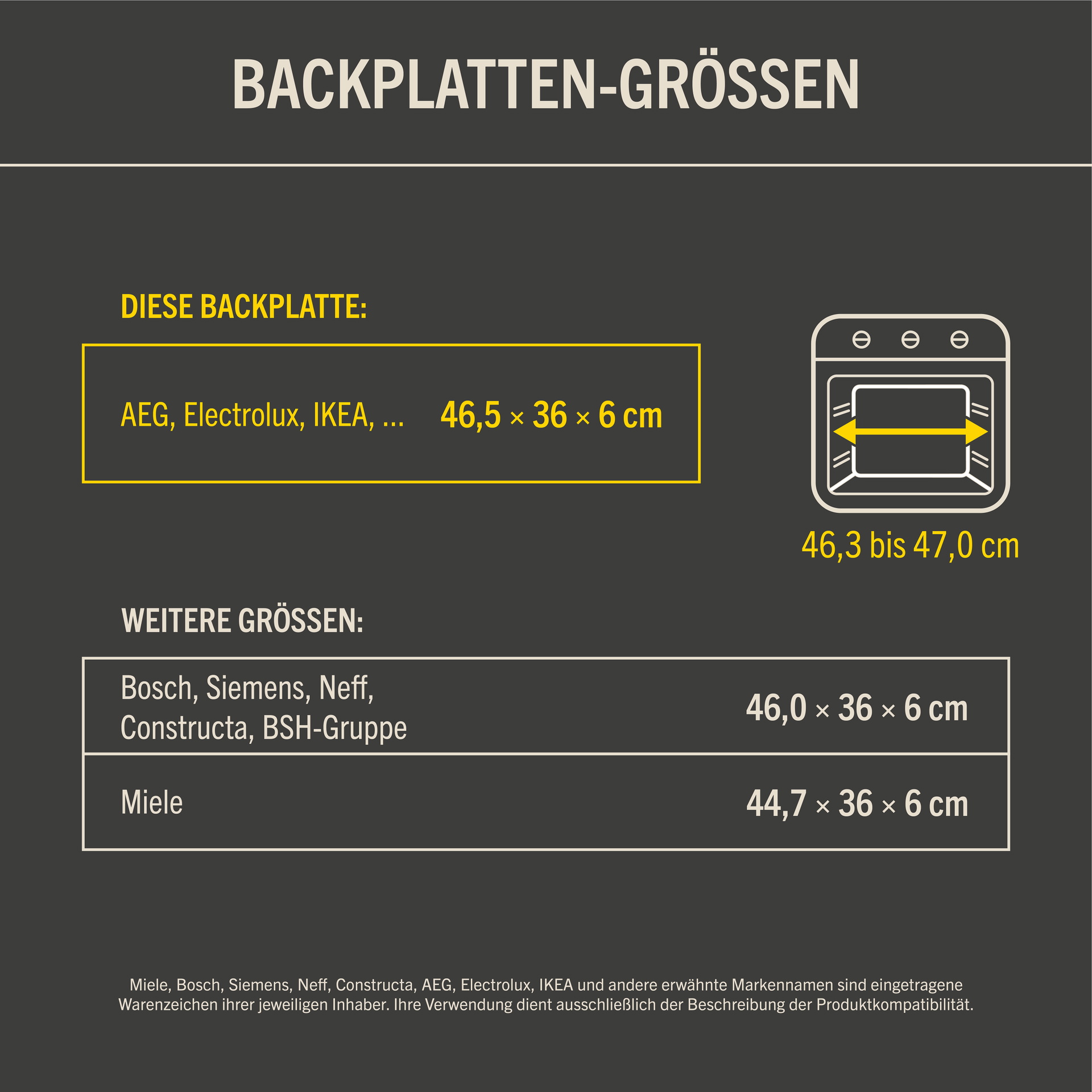 D-Lite Backplatten tief D-Lite Backplatten tief