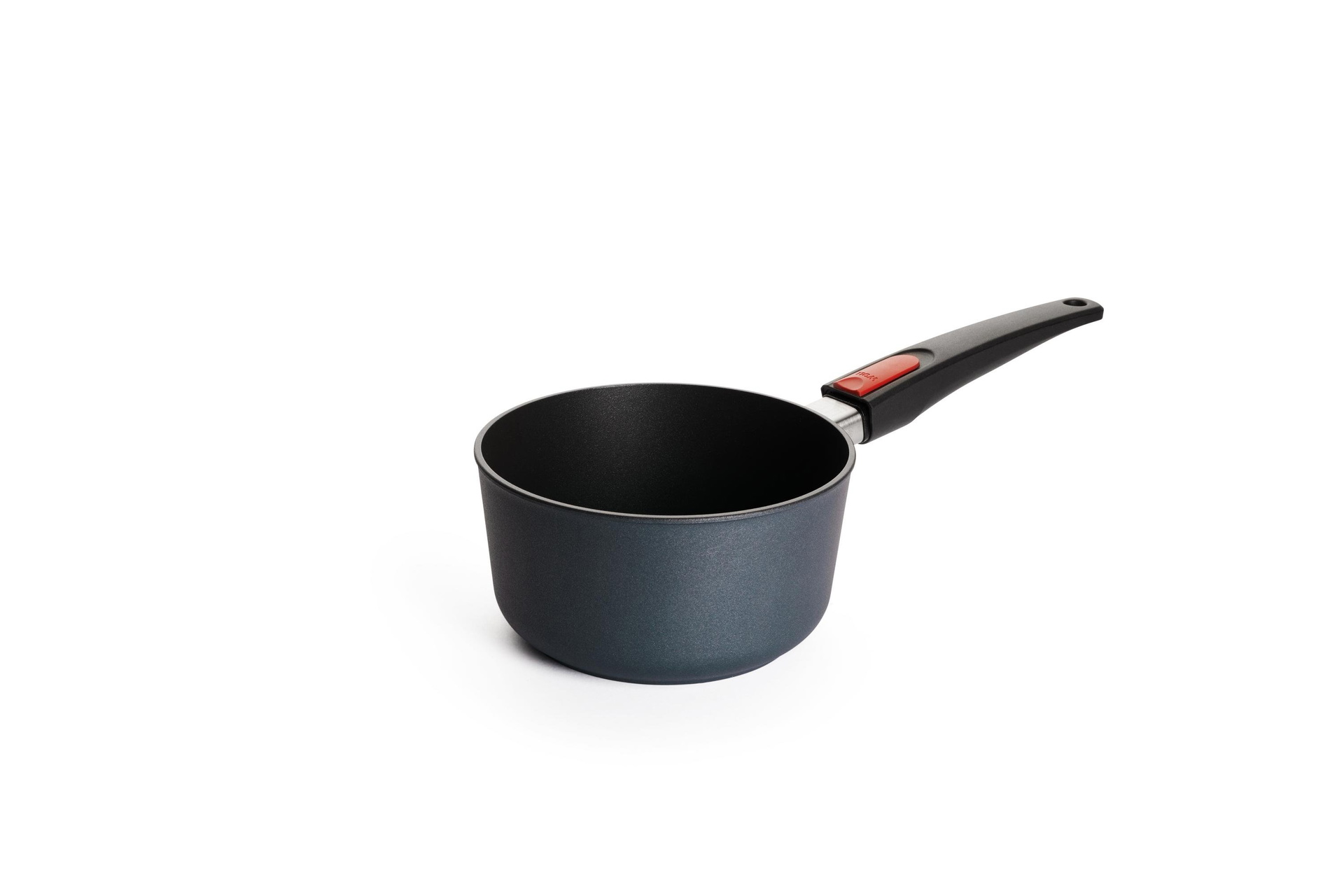 Diamond Lite Guss-Stieltopf | Stiel - Abnehmbar | 18cm | Ceran, Gas, Elektro, Halogen