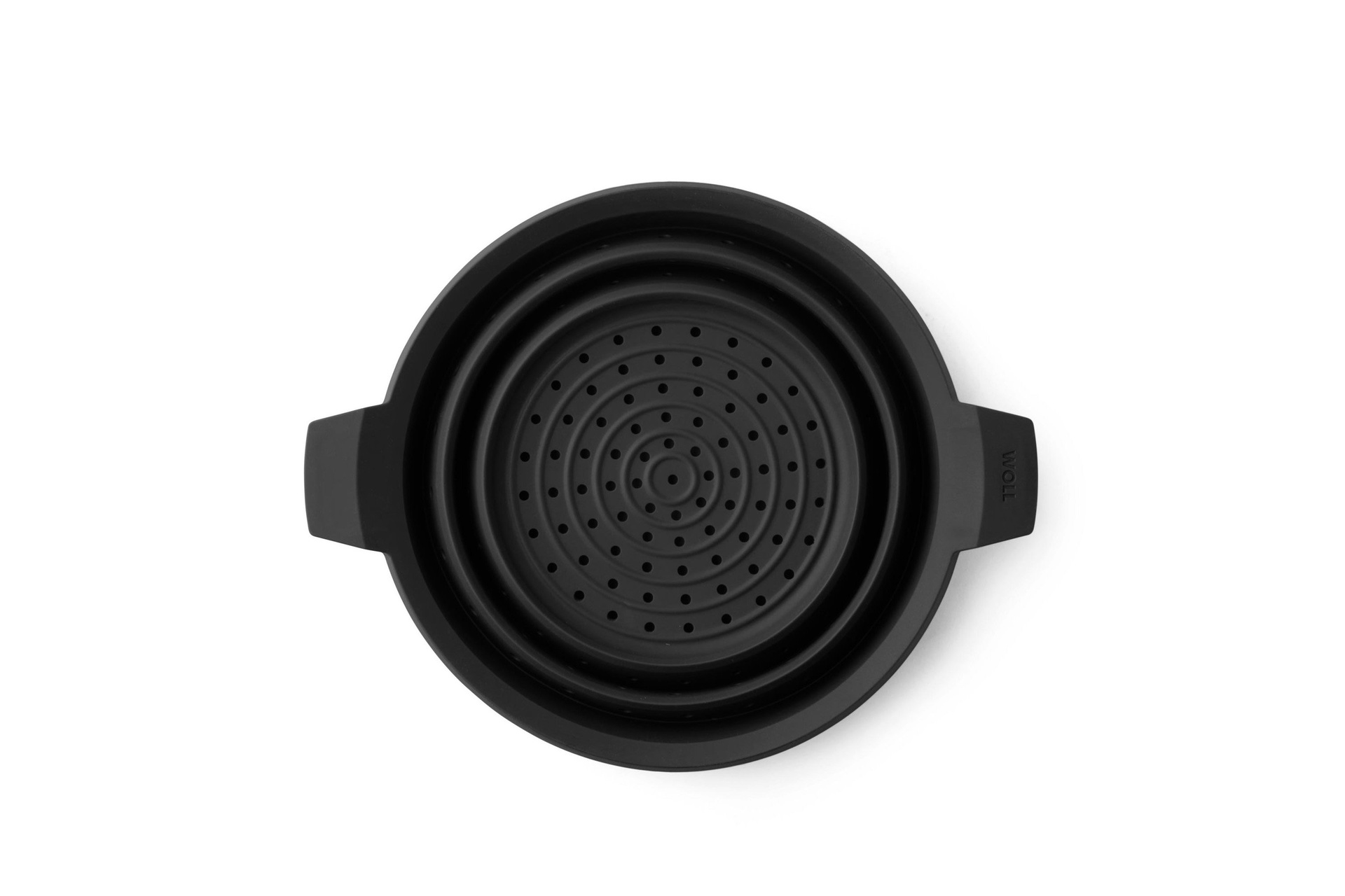 SI28_OverheadHhxpFHzKxikSq Multifunktionaler Silikoneinsatz (rund) Draufsicht | 28cm