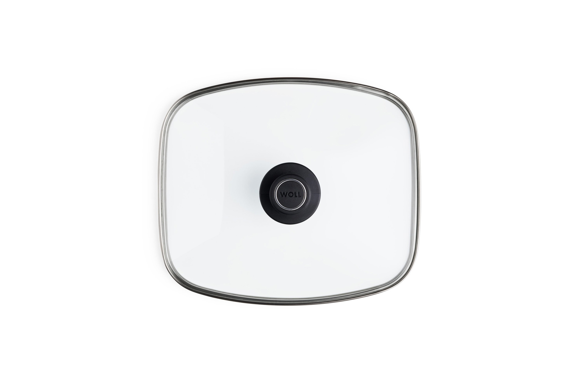 Sicherheitsglasdeckel, rechteckig Draufsicht | 30x26cm