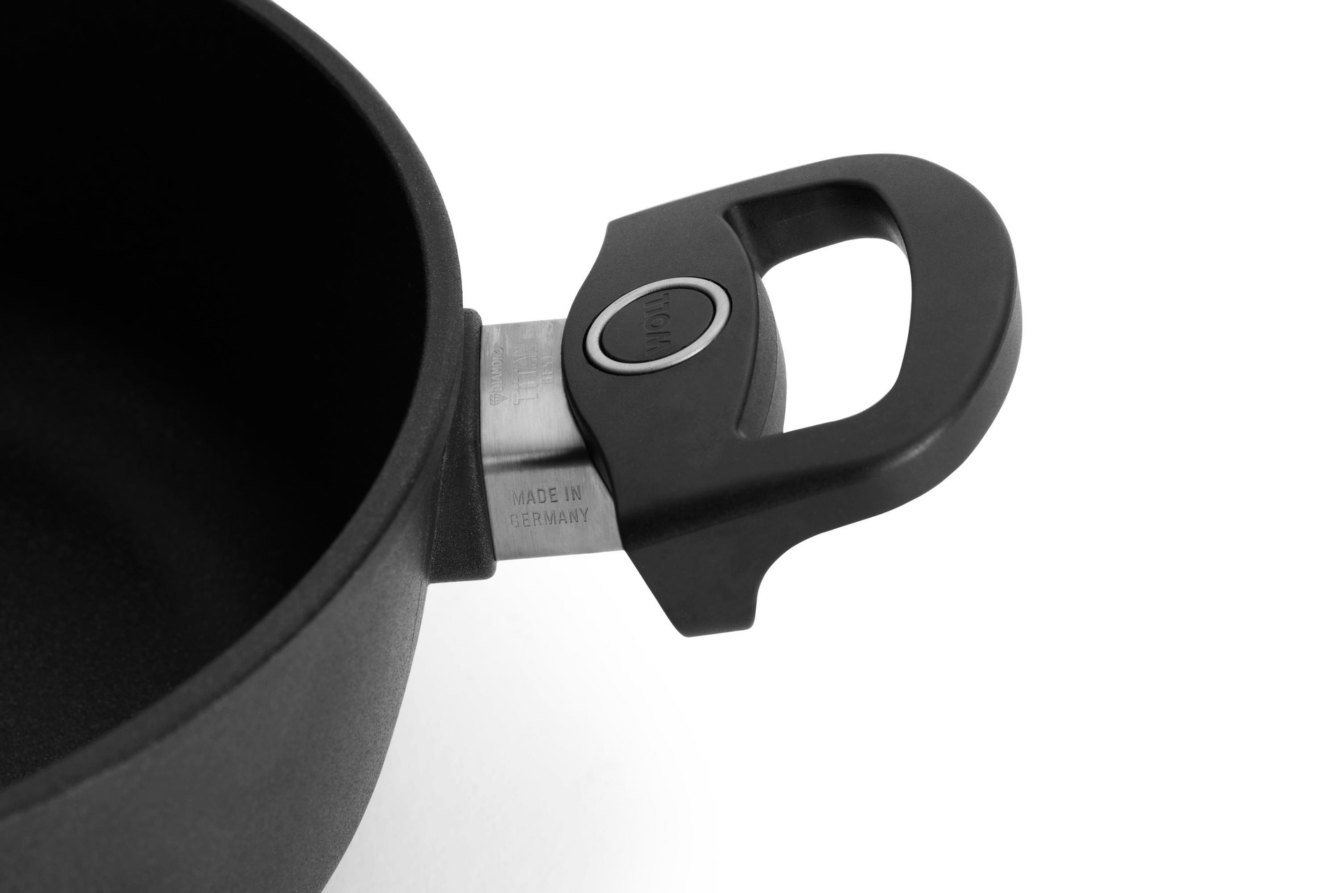 Titan Best Guss-Kasserolle Detailansicht | Ceran, Gas, Elektro, Halogen | 28cm