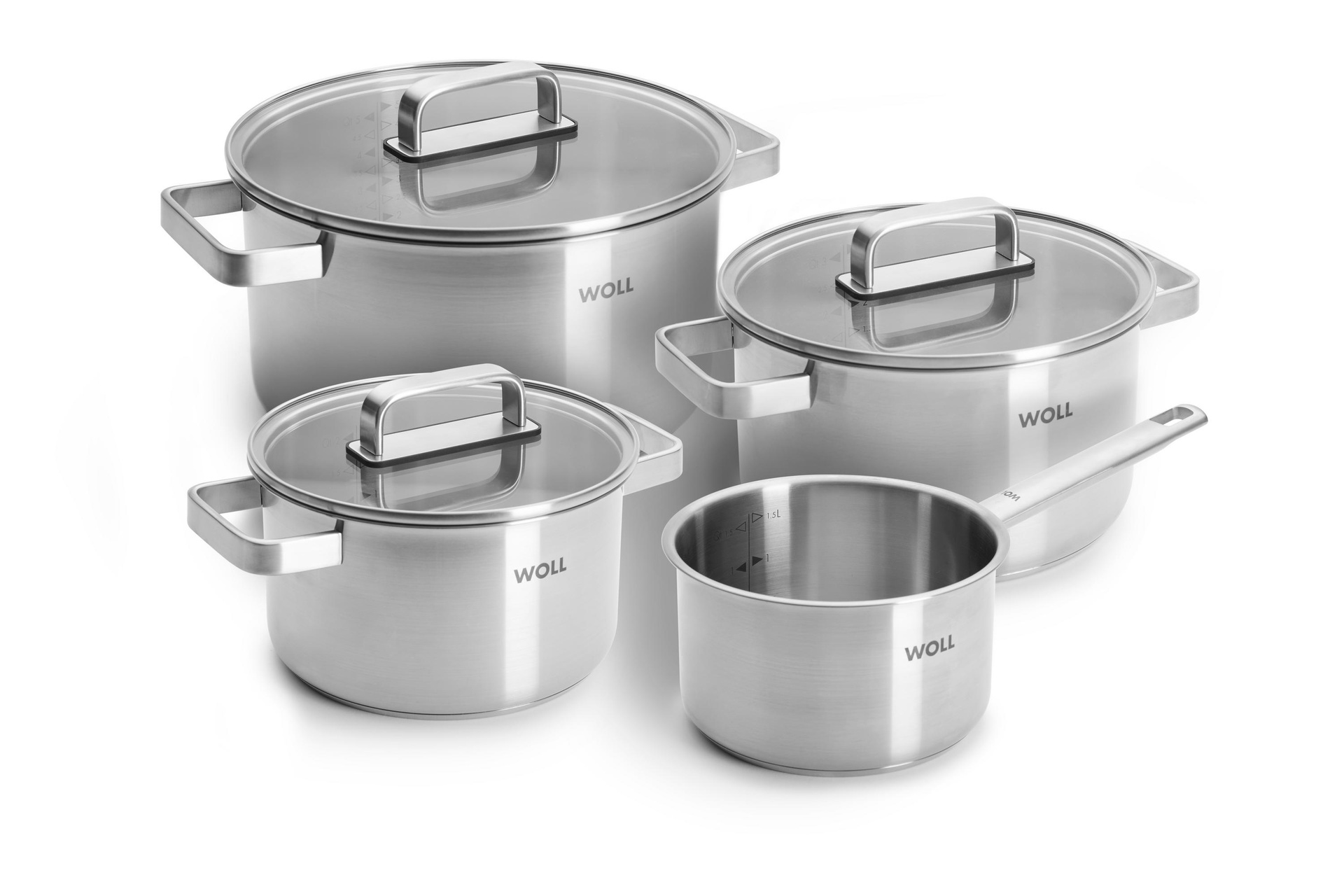 Steel Topf-Set, 7-tlg. Steel Topf-Set, 7-tlg.