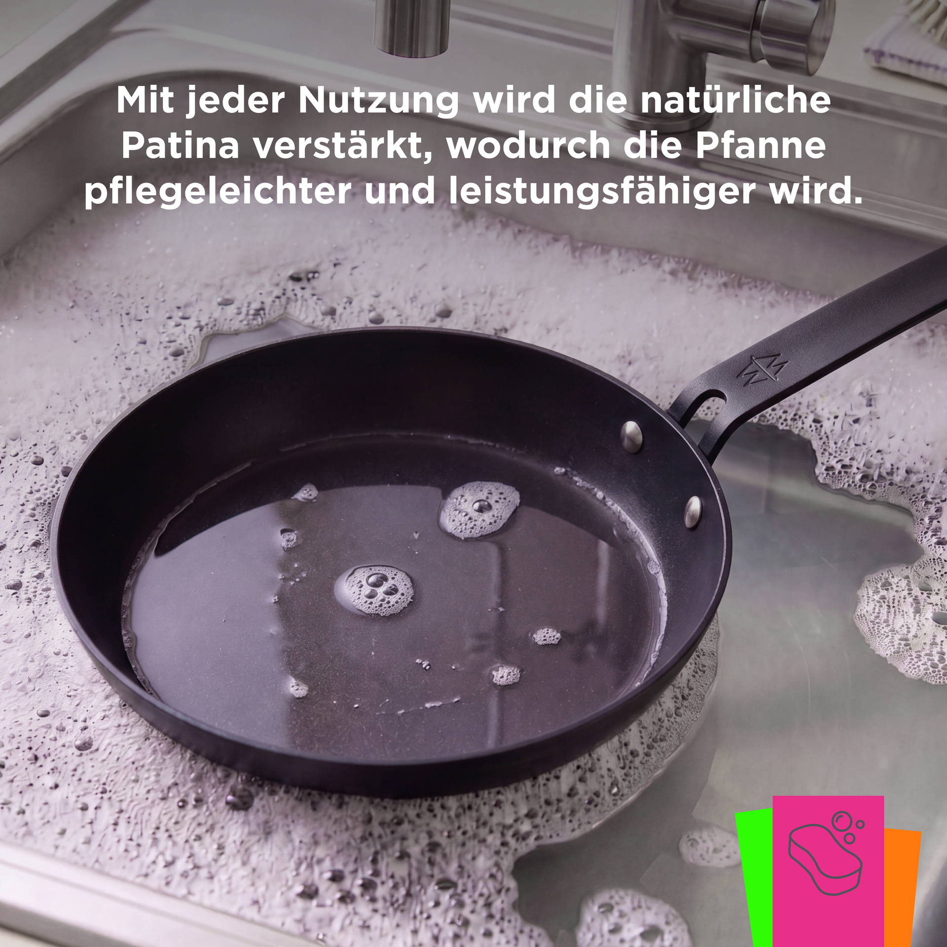 MÄLZERxWOLL Carbonstahl-Pfannne MÄLZERxWOLL Carbonstahl-Pfannne