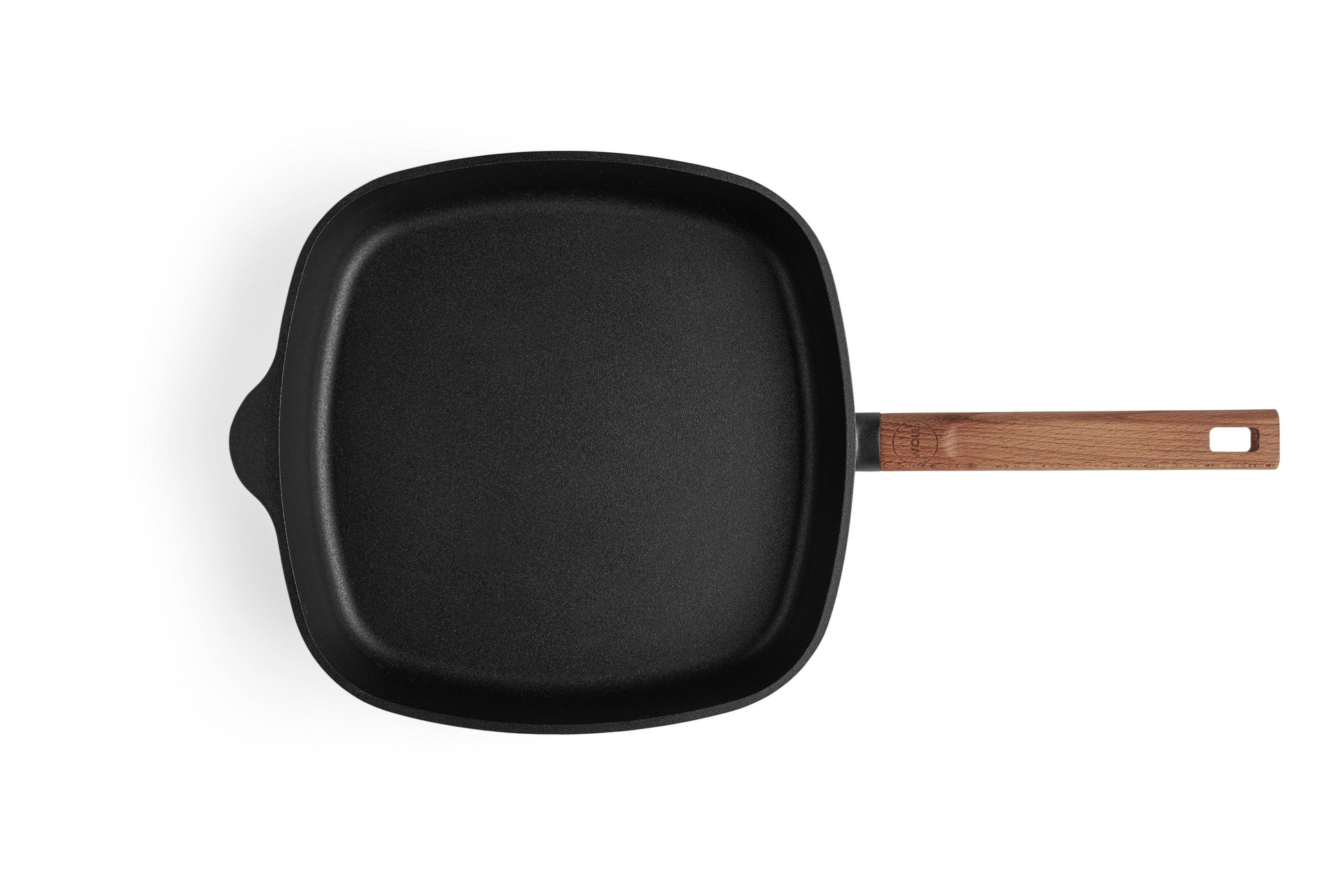 Eco Logic QXR Viereckpfanne mit Deckel, 2-tlg., 28 x 28 cm Draufsicht | Holz - Fest