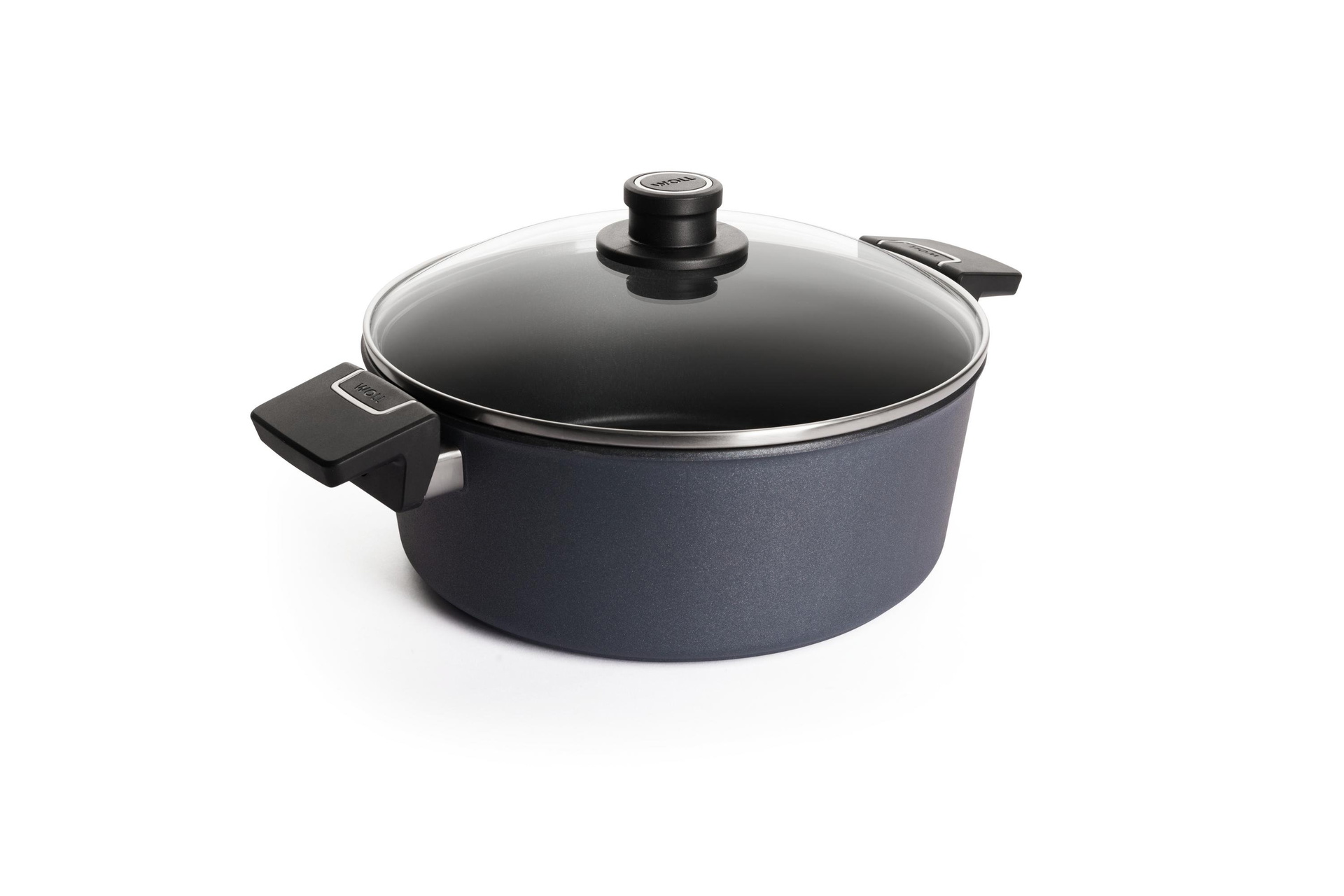 Diamond Lite Guss-Kasserolle-Set mit Glasdeckel, Ø 28 cm