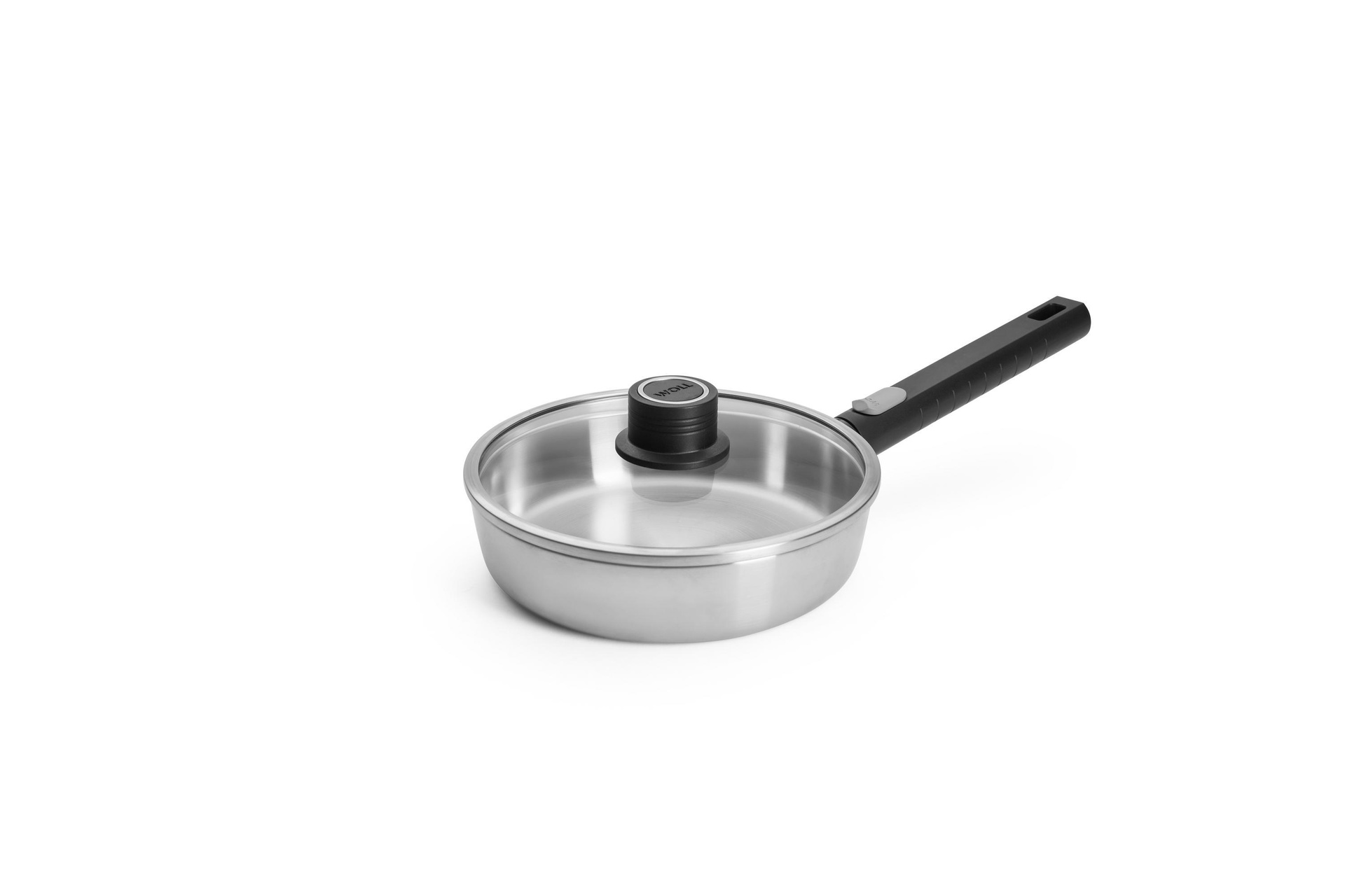 Logic Steel Flachpfanne mit Deckel Ø 20 cm