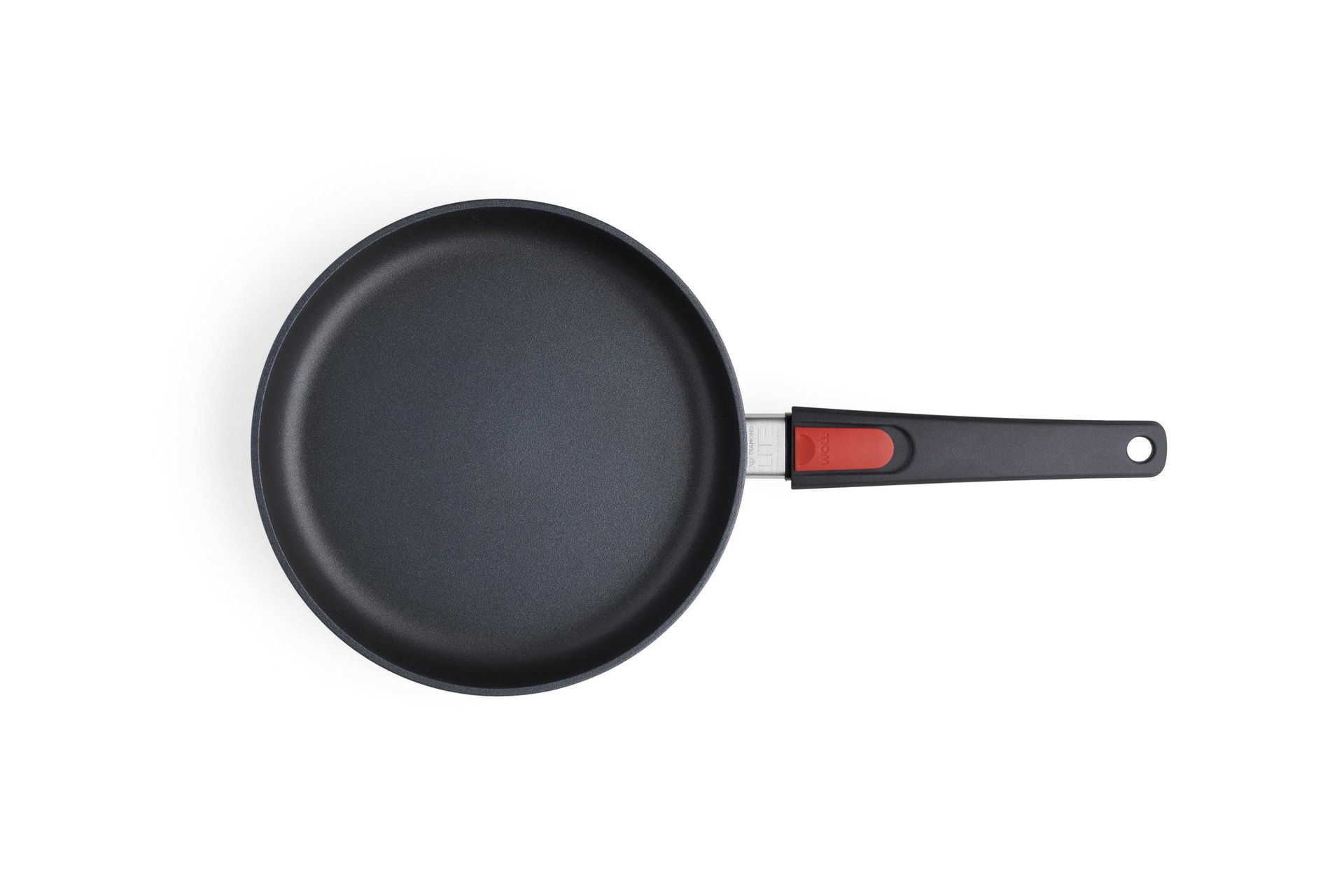Diamond Lite Gusspfanne Draufsicht | Stiel - Abnehmbar | 24cm | Ceran, Gas, Elektro, Halogen