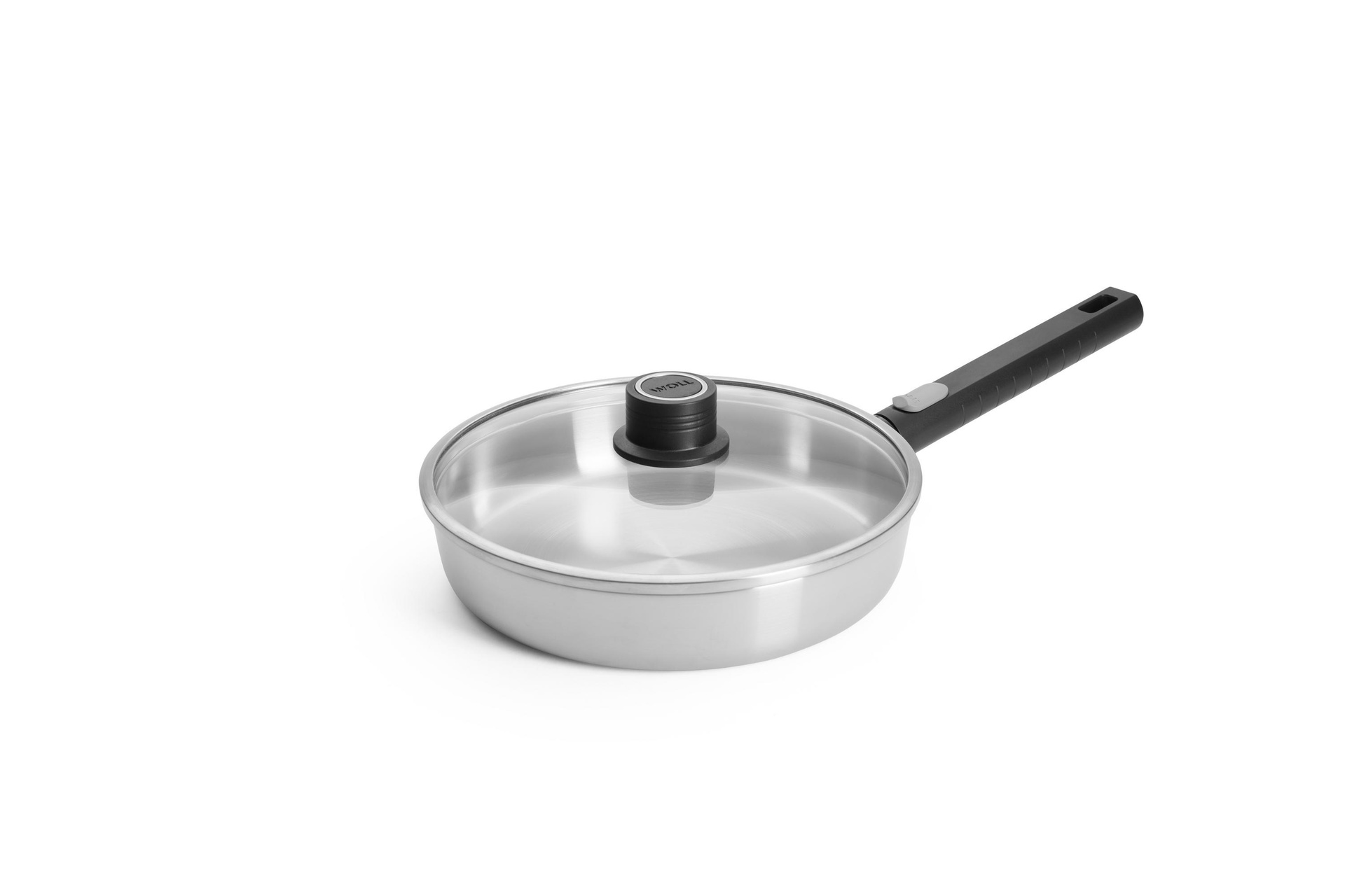 Logic Steel Flachpfanne mit Deckel Ø 24 cm Logic Steel Flachpfanne mit Deckel Ø 24 cm