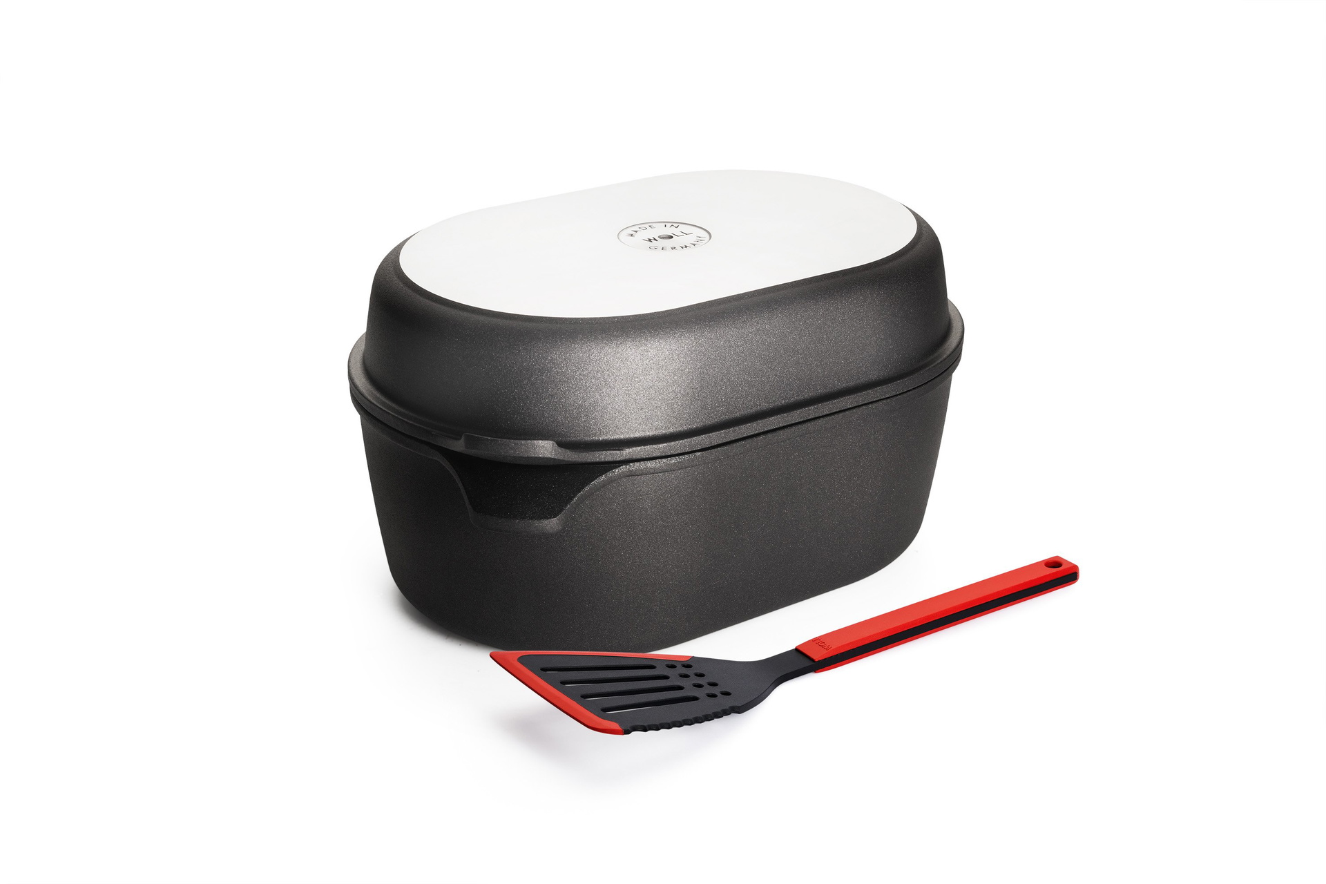 Titan Best Gussbräter mit Jumbo-Pfannenwender