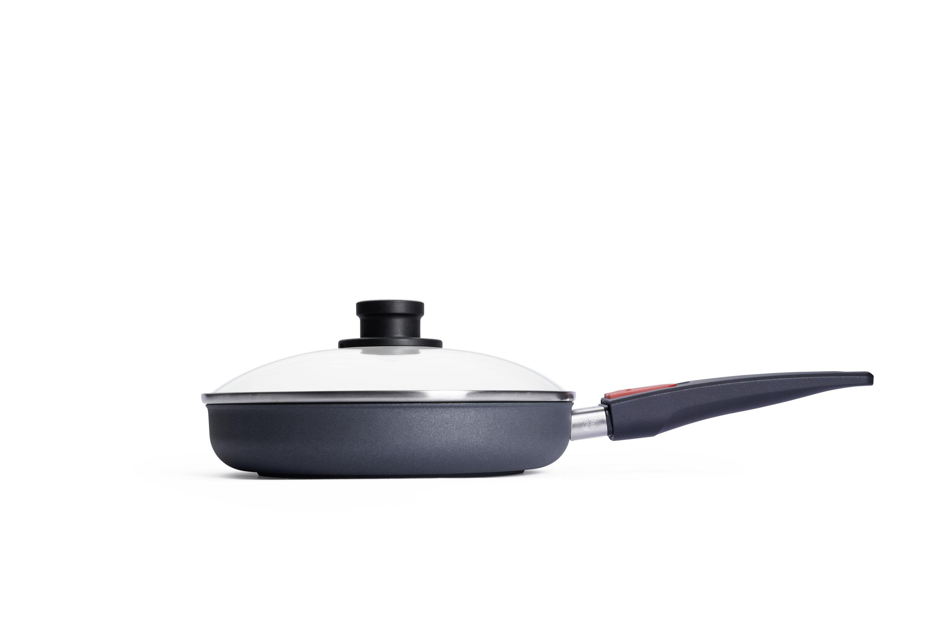 1524DPS_1524DPI_Lid_Profile Diamond Lite Pfannen-Set, 2 x Ø 24 cm, 3-tlg. Seitenansicht